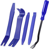 NAVIBOP 5-delige Deurclip Paneel & Radio Trim Removal Gereedschapsset | Plastic Auto Demontageset voor Interieur Reparatie thumbnail