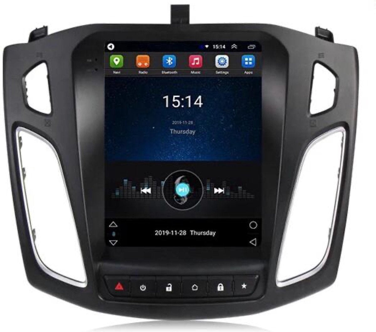 Ford Focus | Autoradio | 2011 t/m 2019 | Android 14 | Apple CarPlay & Android Auto