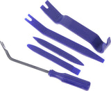 NAVIBOP 5-delige Deurclip Paneel & Radio Trim Removal Gereedschapsset | Plastic Auto Demontageset voor Interieur Reparatie thumbnail