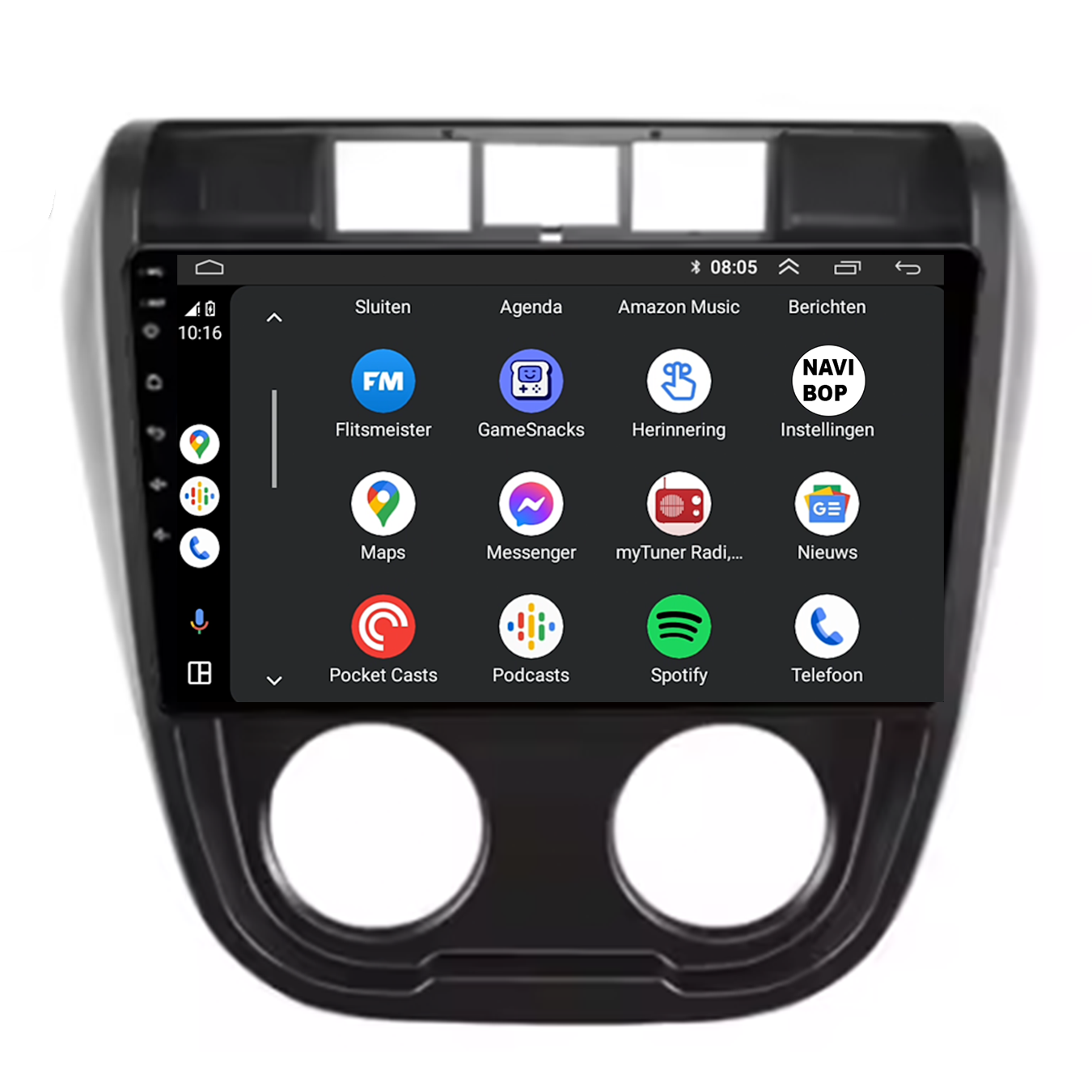 Volkswagen Fox | 2003 t/m 2009 | 9 inch Android Autoradio | Apple CarPlay & Android Auto | Android 14.0 | NAVIBOP N-VF-2507