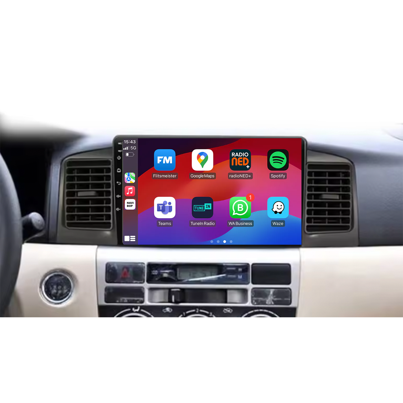 Toyota Corolla | Autoradio | 2000 t/m 2007 | Android 14 | Apple CarPlay & Android Auto