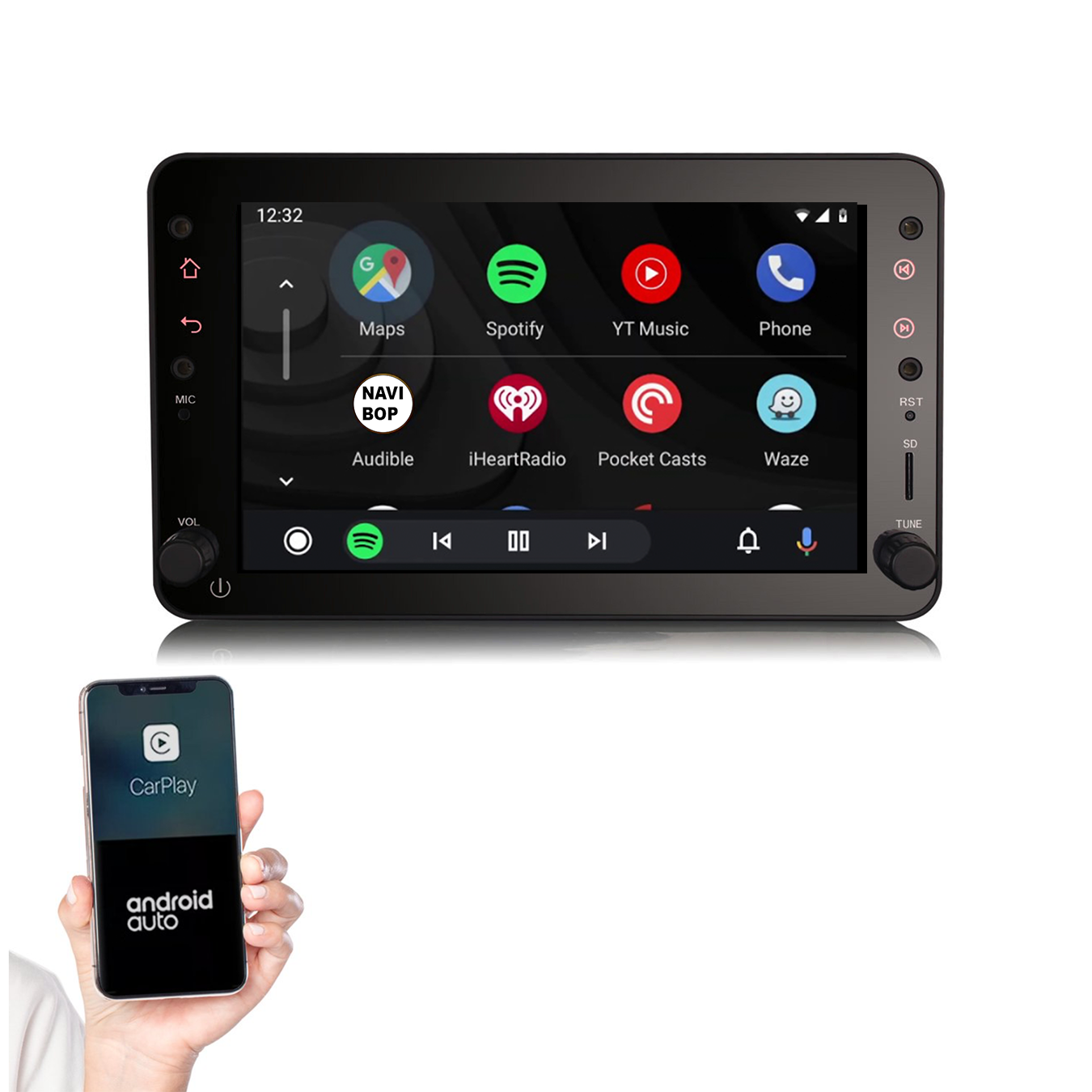Alfa Romeo 159 | Autoradio | 2006 t/m 2010 | Android 13 | Apple CarPlay & Android Auto