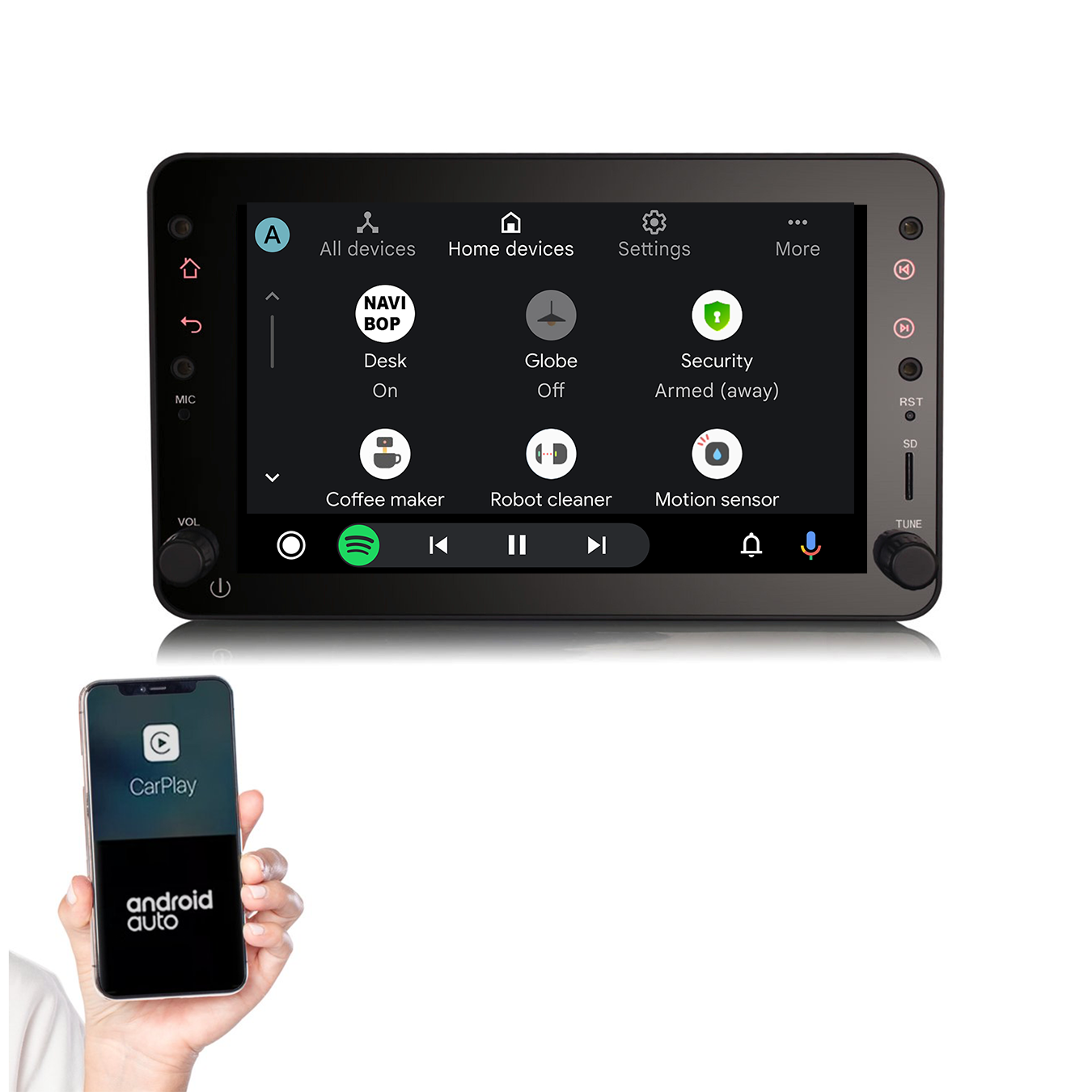 Alfa Romeo 159 | Autoradio | 2006 t/m 2010 | Android 13 | Apple CarPlay & Android Auto