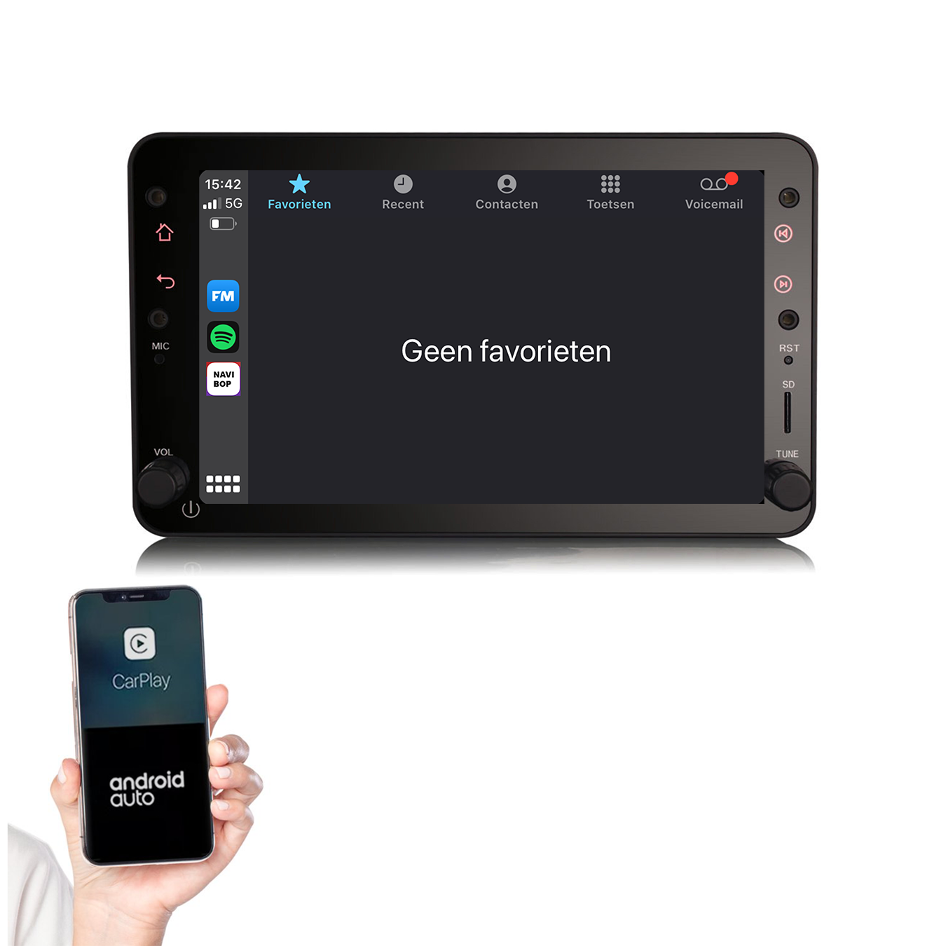 Alfa Romeo 159 | Autoradio | 2006 t/m 2010 | Android 13 | Apple CarPlay & Android Auto