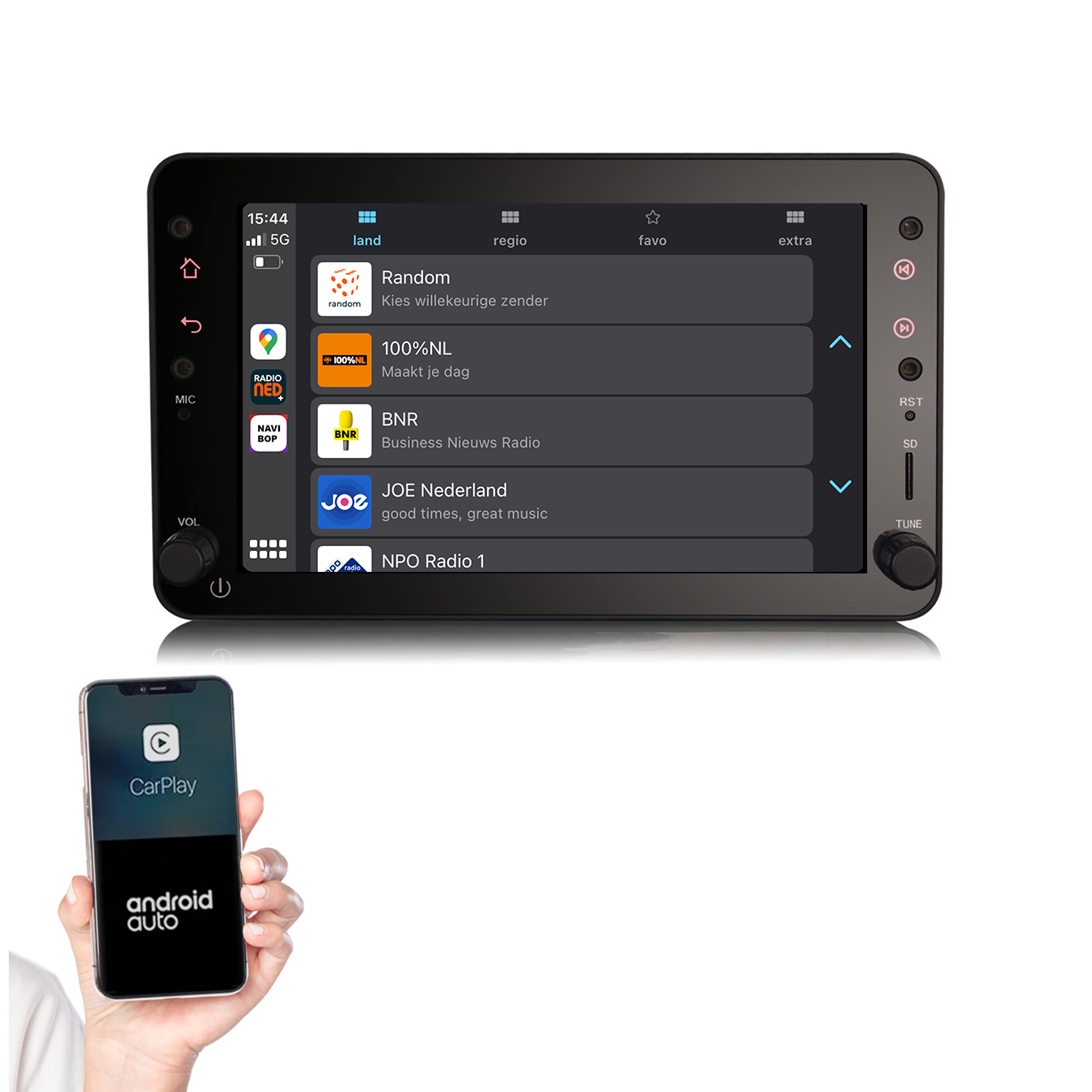 Alfa Romeo 159 | Autoradio | 2006 t/m 2010 | Android 13 | Apple CarPlay & Android Auto