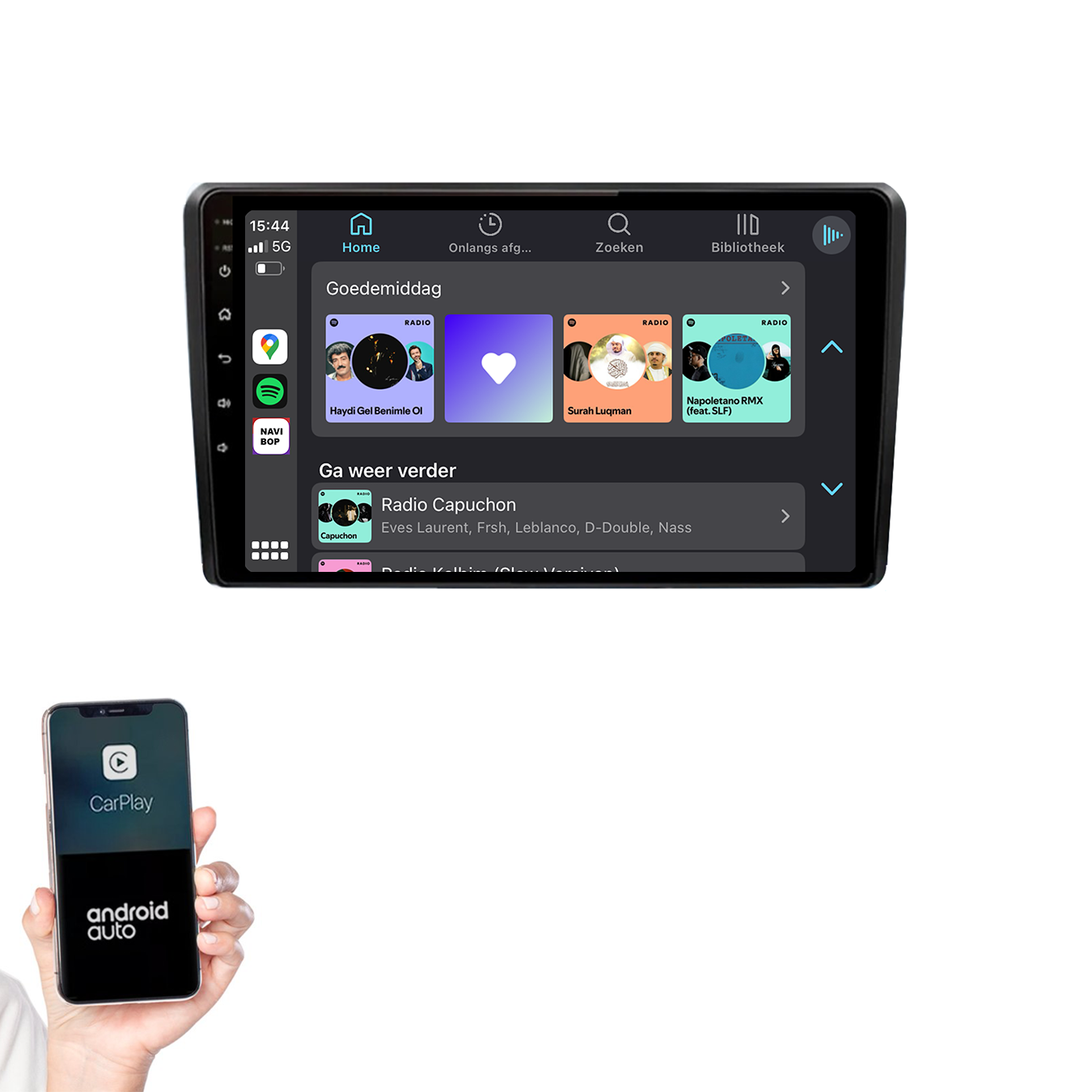 Audi A4 | Autoradio | 2002 t/m 2013 | Android 14 | Apple CarPlay & Android Auto
