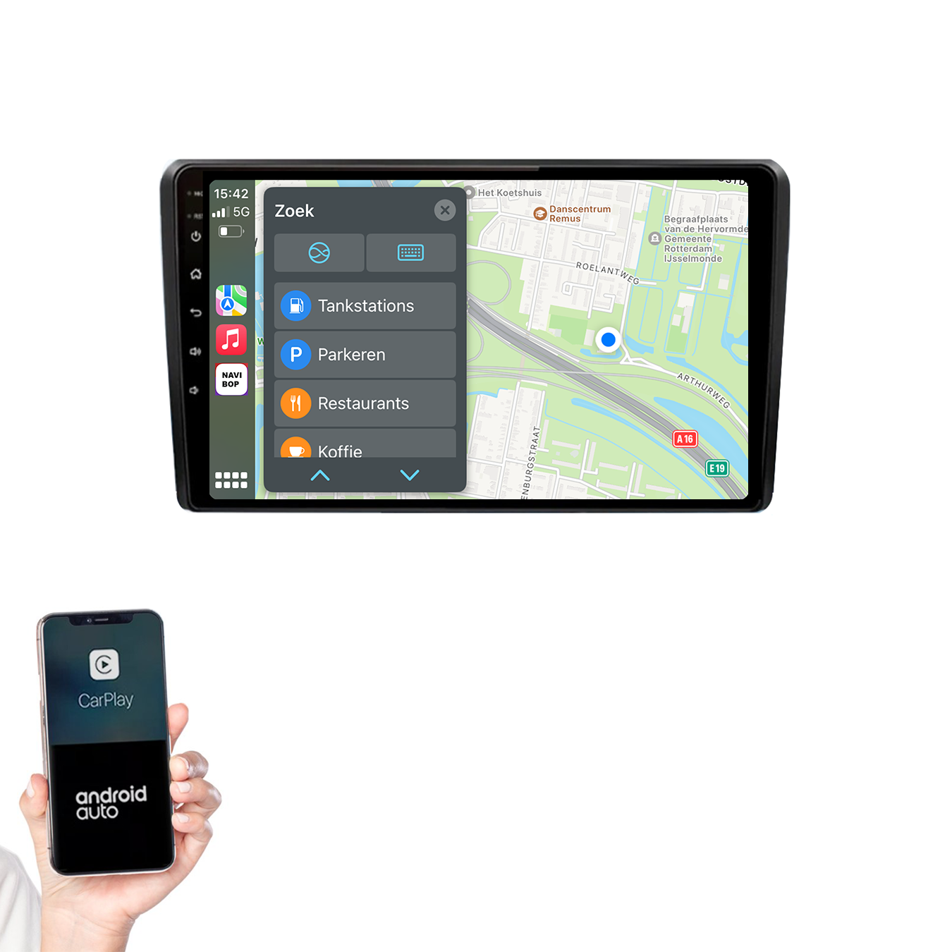 Audi A4 | Autoradio | 2002 t/m 2013 | Android 14 | Apple CarPlay & Android Auto