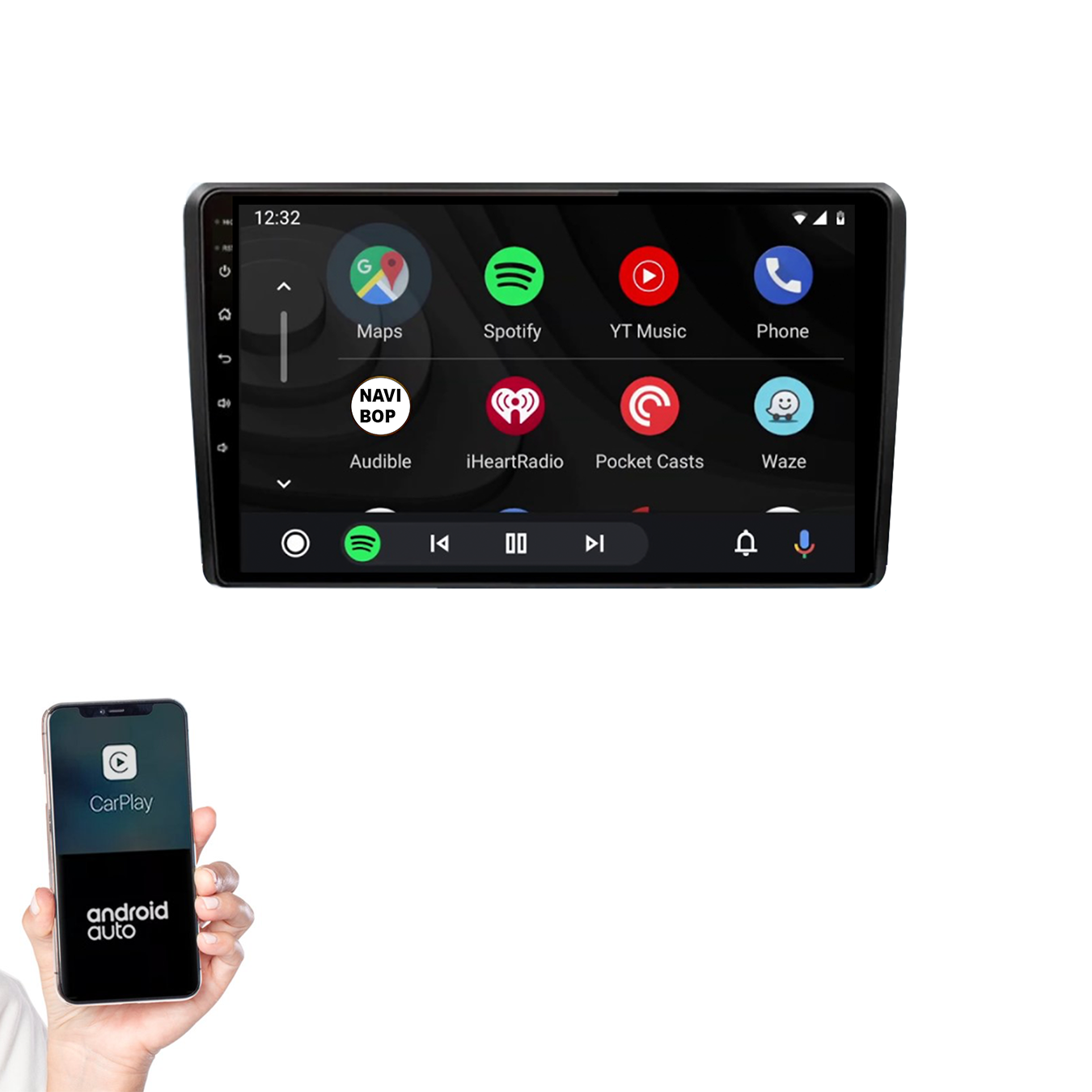 Audi A4 | Autoradio | 2002 t/m 2013 | Android 14 | Apple CarPlay & Android Auto