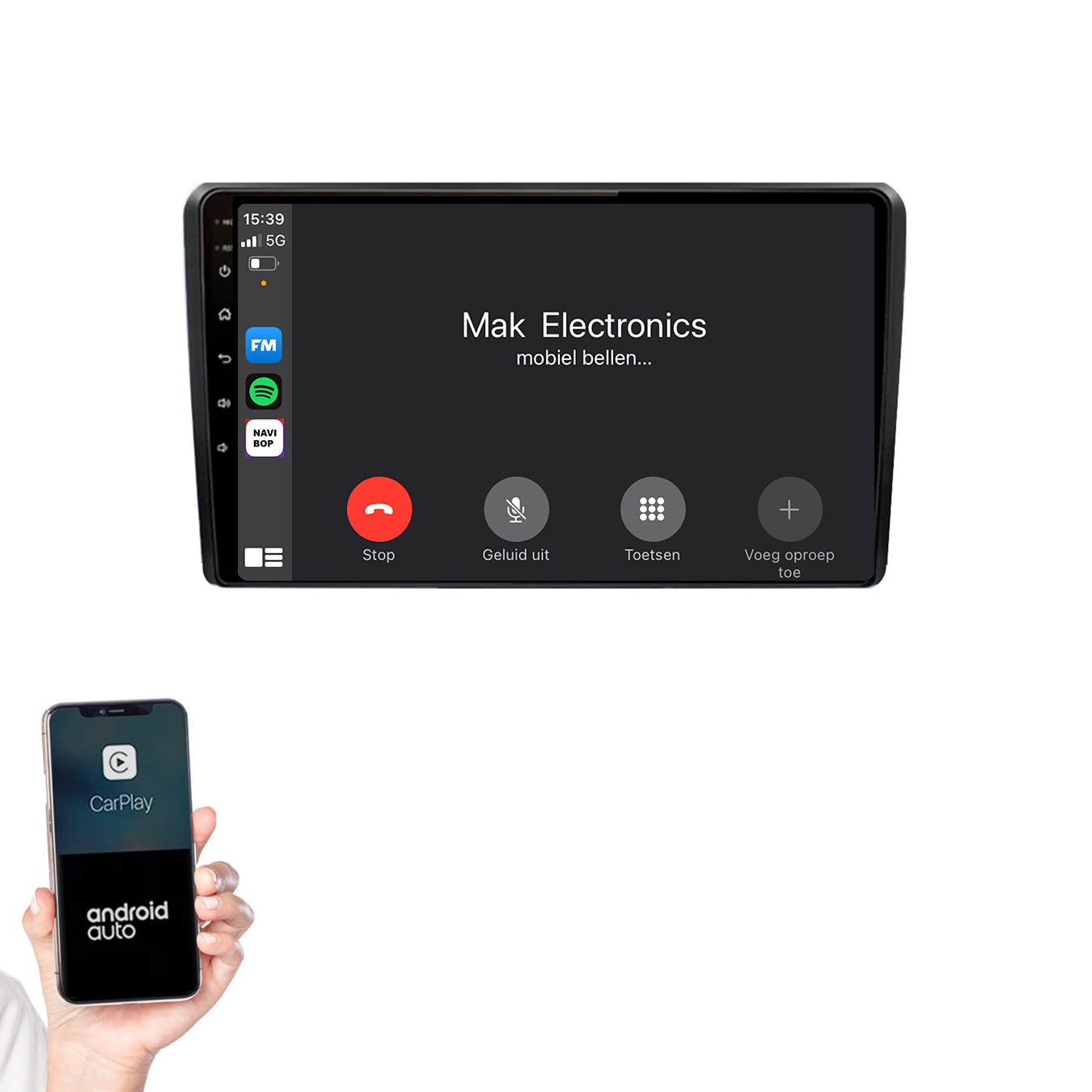 Audi A4 | Autoradio | 2002 t/m 2013 | Android 14 | Apple CarPlay & Android Auto