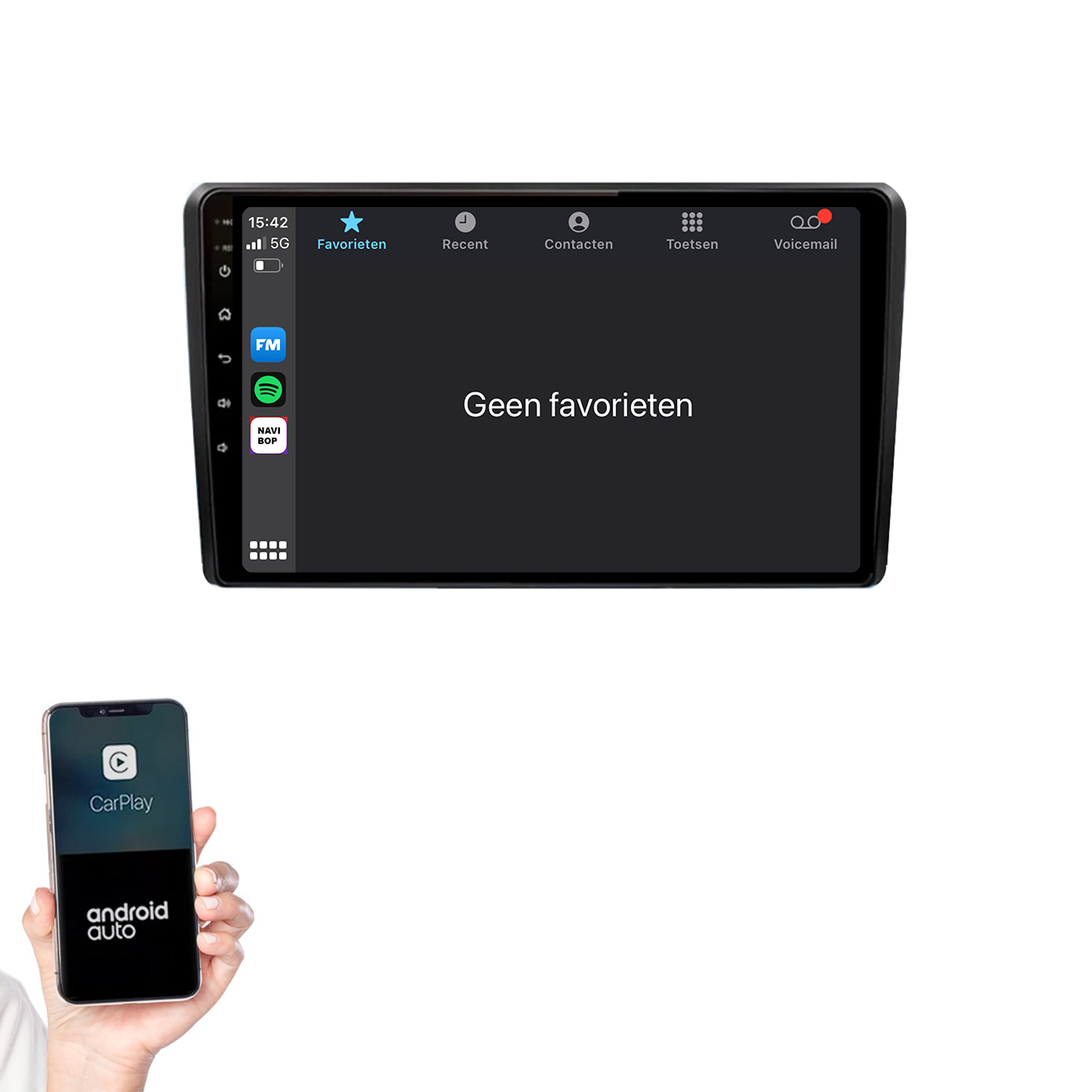 Audi A4 | Autoradio | 2002 t/m 2013 | Android 14 | Apple CarPlay & Android Auto