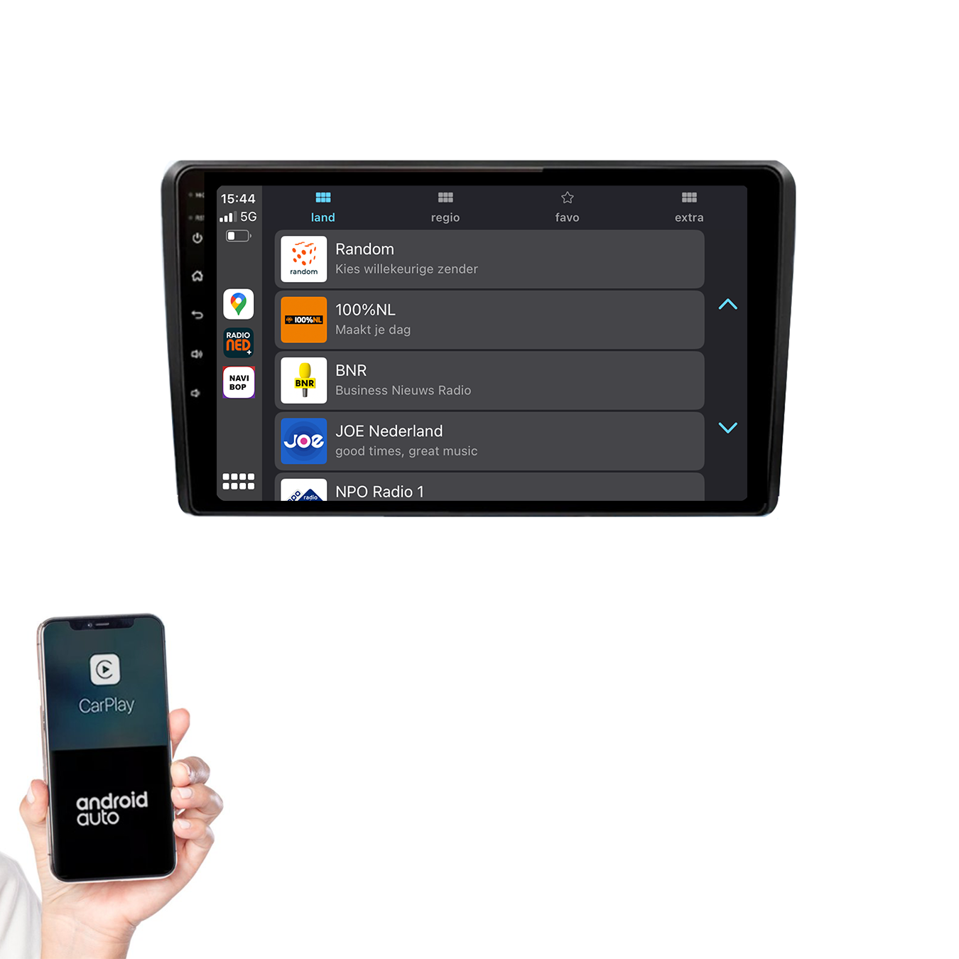 Audi A4 | Autoradio | 2002 t/m 2013 | Android 14 | Apple CarPlay & Android Auto