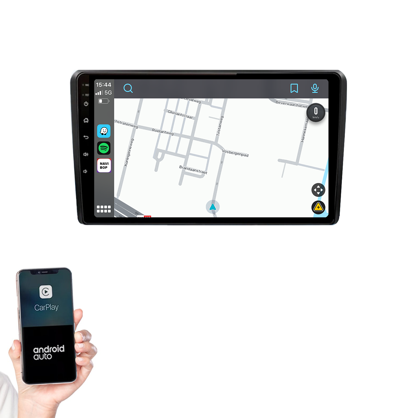Audi A4 | Autoradio | 2002 t/m 2013 | Android 14 | Apple CarPlay & Android Auto