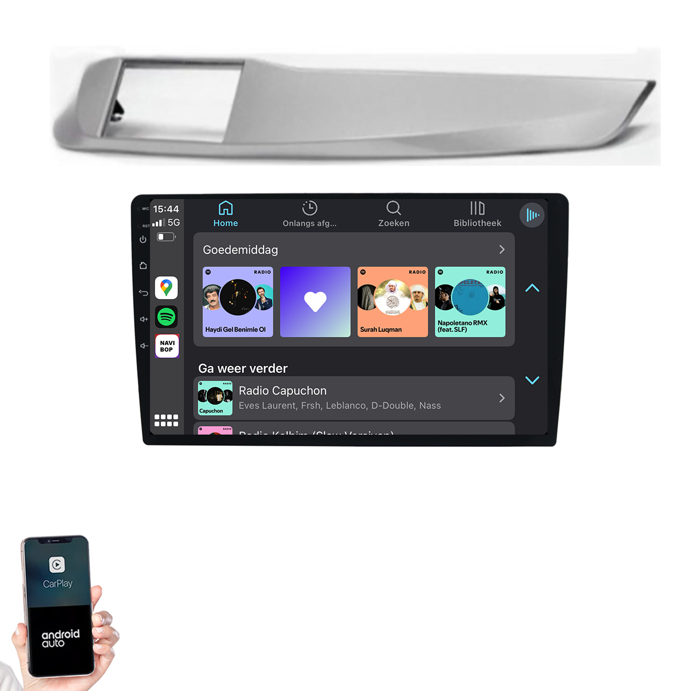 Alfa Romeo Giulietta | Autoradio | 2010 t/m 2014 | Android 14 | Apple CarPlay & Android Auto