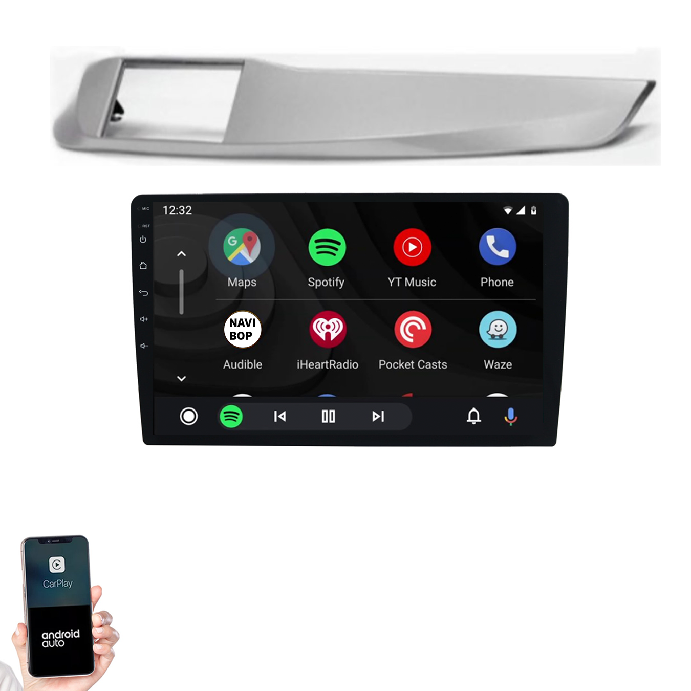 Alfa Romeo Giulietta | Autoradio | 2010 t/m 2014 | Android 14 | Apple CarPlay & Android Auto