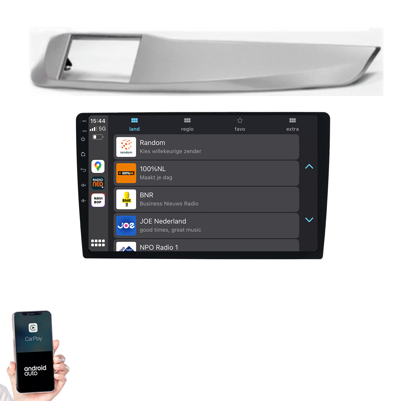 Alfa Romeo Giulietta | Autoradio | 2010 t/m 2014 | Android 14 | Apple CarPlay & Android Auto