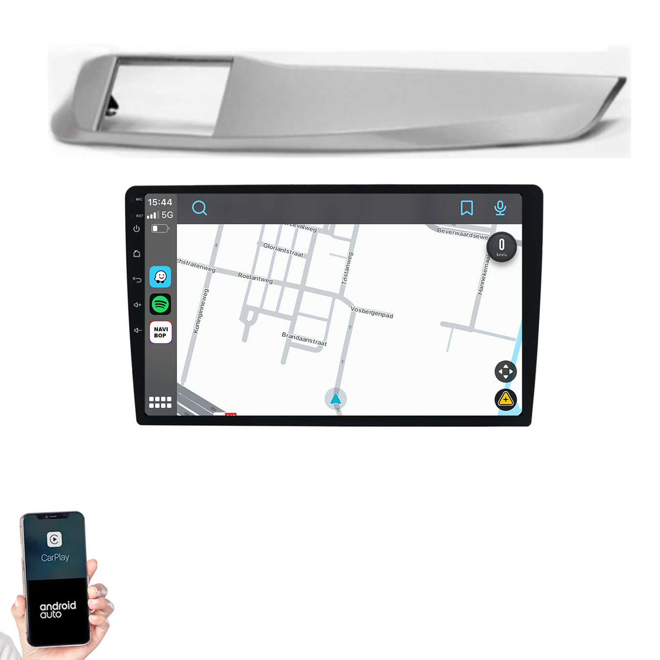 Alfa Romeo Giulietta | Autoradio | 2010 t/m 2014 | Android 14 | Apple CarPlay & Android Auto