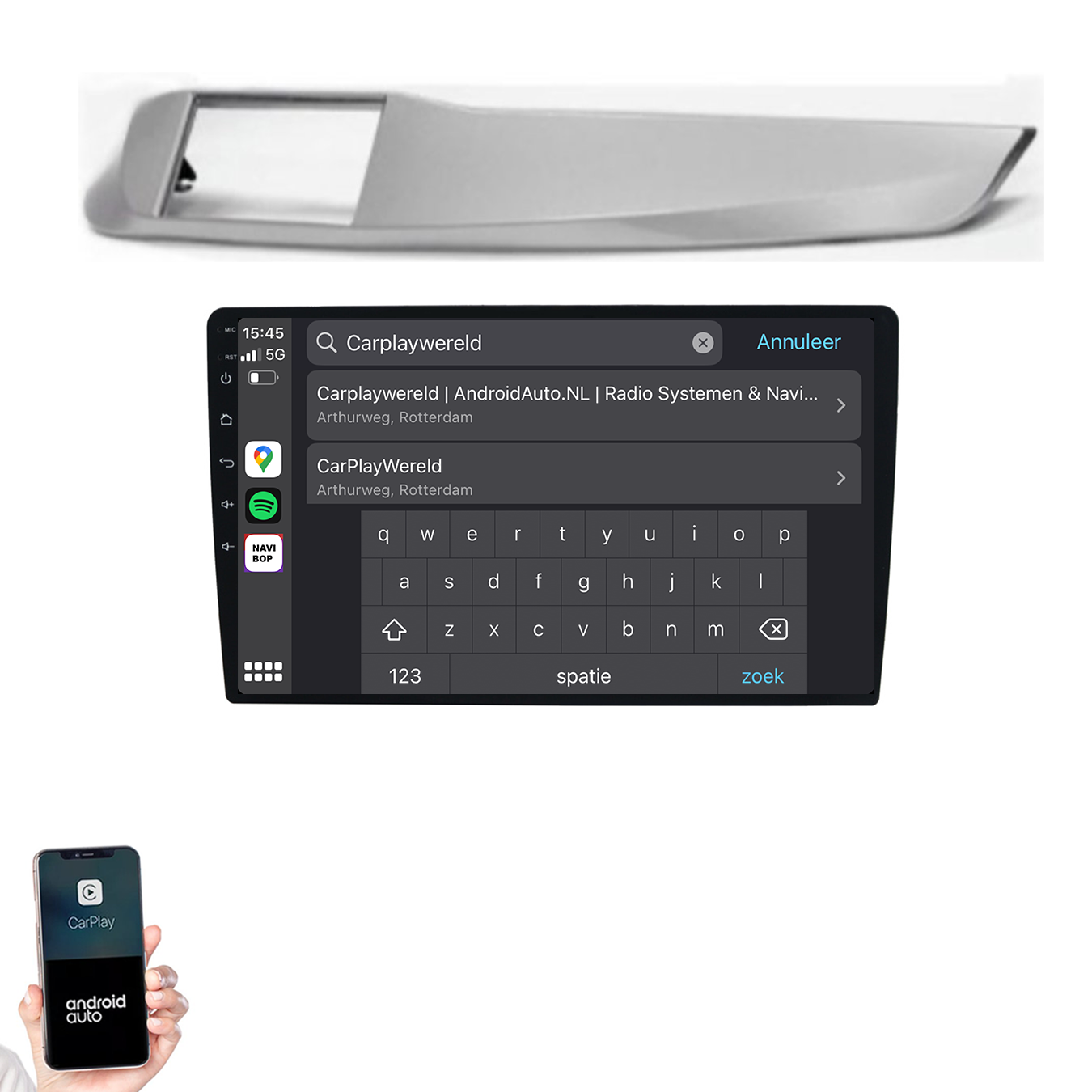 Alfa Romeo Giulietta | Autoradio | 2010 t/m 2014 | Android 14 | Apple CarPlay & Android Auto