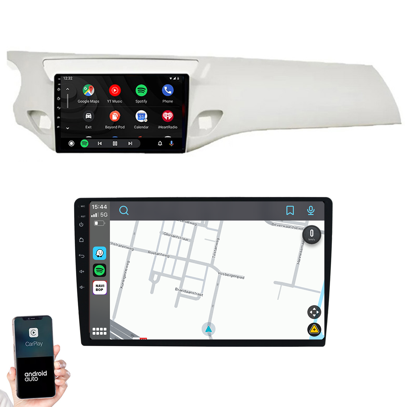 Citroen C3 | Autoradio | 2010 t/m 2016 | Android 14 | Apple CarPlay & Android Auto