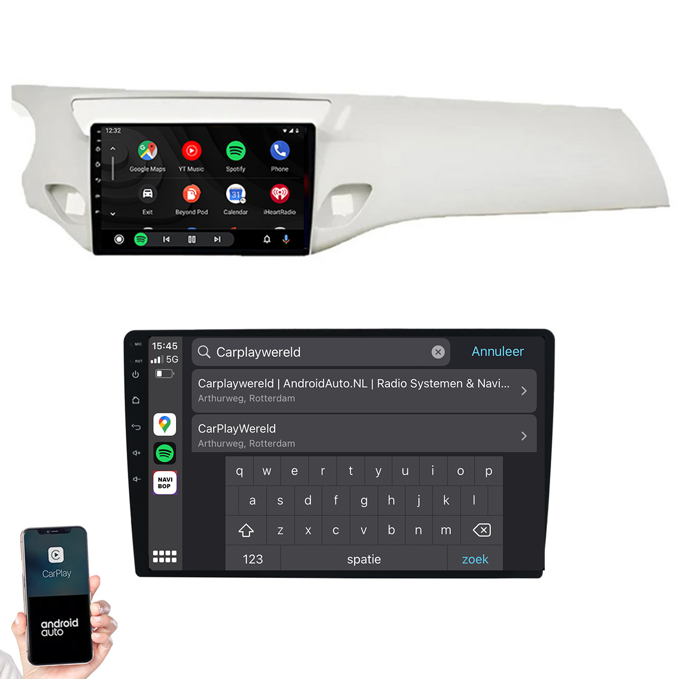 Citroen C3 | Autoradio | 2010 t/m 2016 | Android 14 | Apple CarPlay & Android Auto