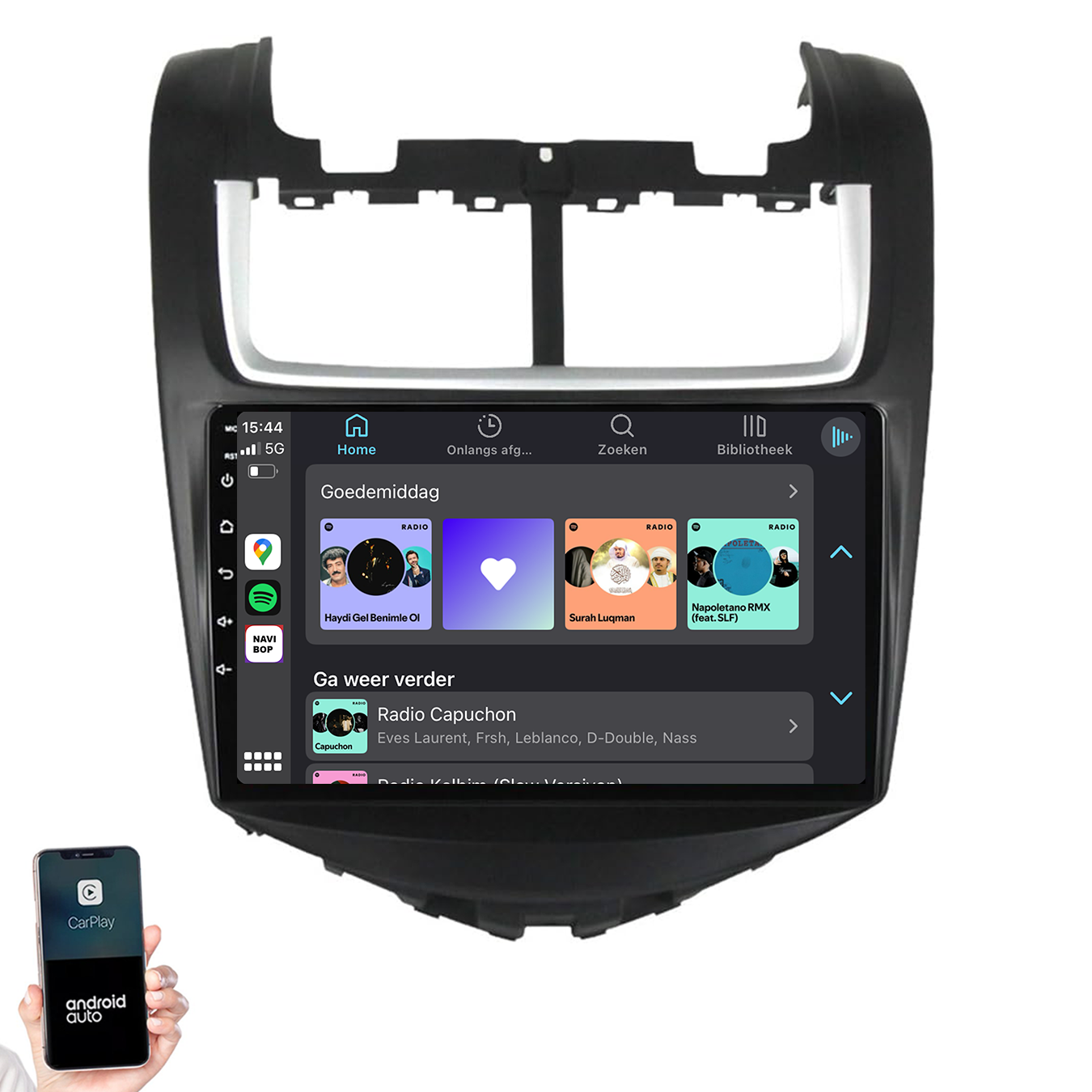 Chevrolet Aveo | Autoradio | 2011 t/m 2017 | Android 14 | Apple CarPlay & Android Auto