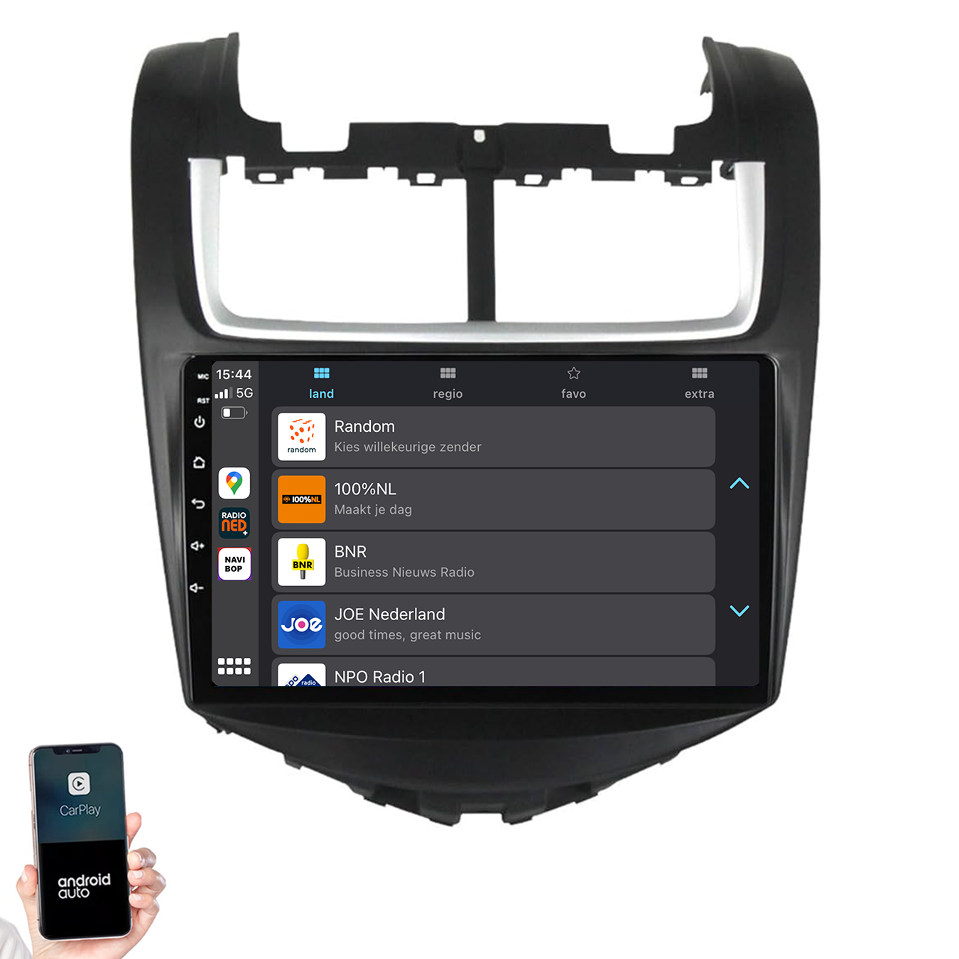 Chevrolet Aveo | Autoradio | 2011 t/m 2017 | Android 14 | Apple CarPlay & Android Auto