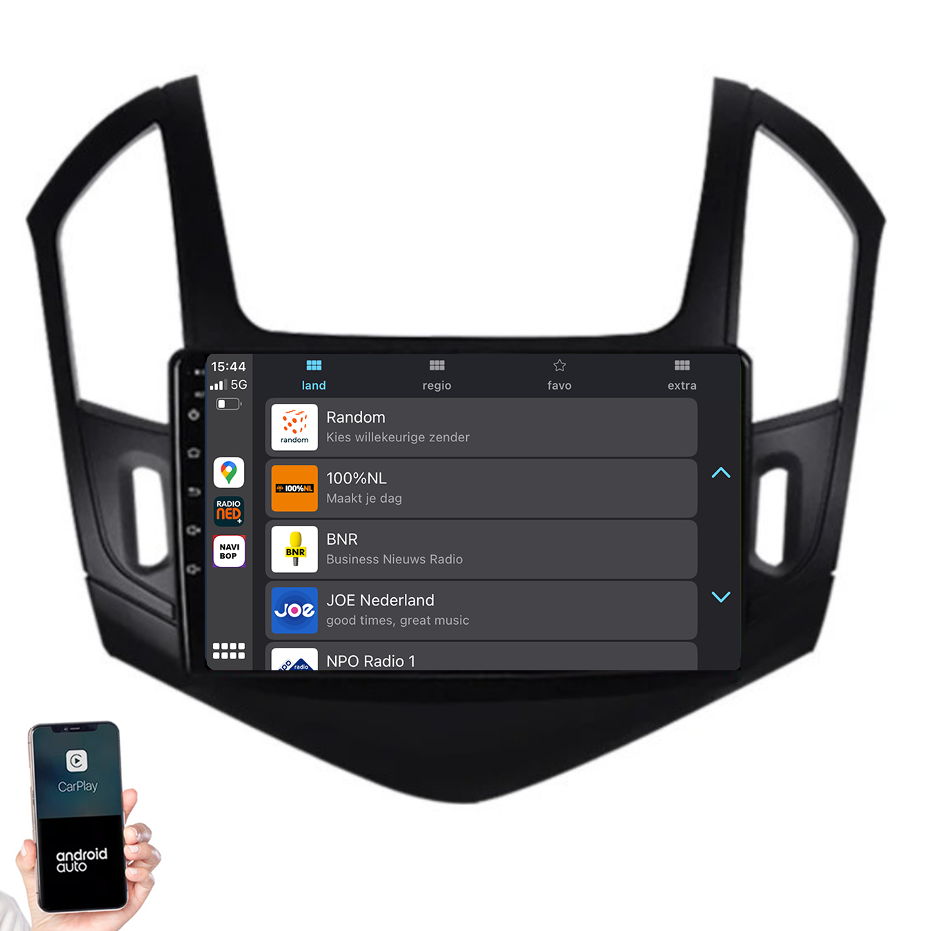 Chevrolet Cruze | Autoradio | 2012 t/m 2015 | Android 14 | Apple CarPlay & Android Auto