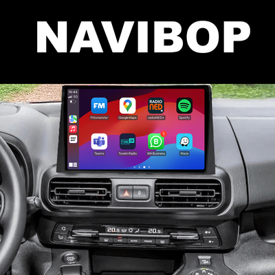 Peugeot Partner | Autoradio | 2019 t/m 2022 | Android 14 | Apple CarPlay & Android Auto - autoradio