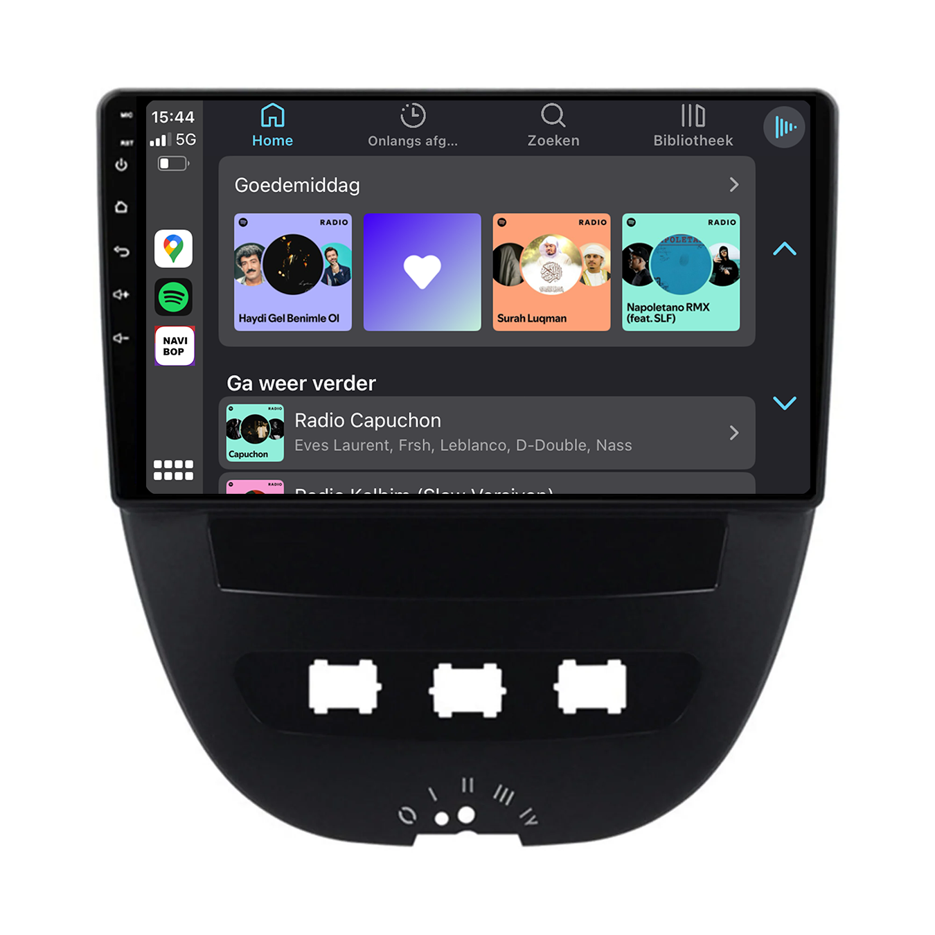 Peugeot 107 | Autoradio | 2005 t/m 2014 | Android 14 | Apple CarPlay & Android Auto