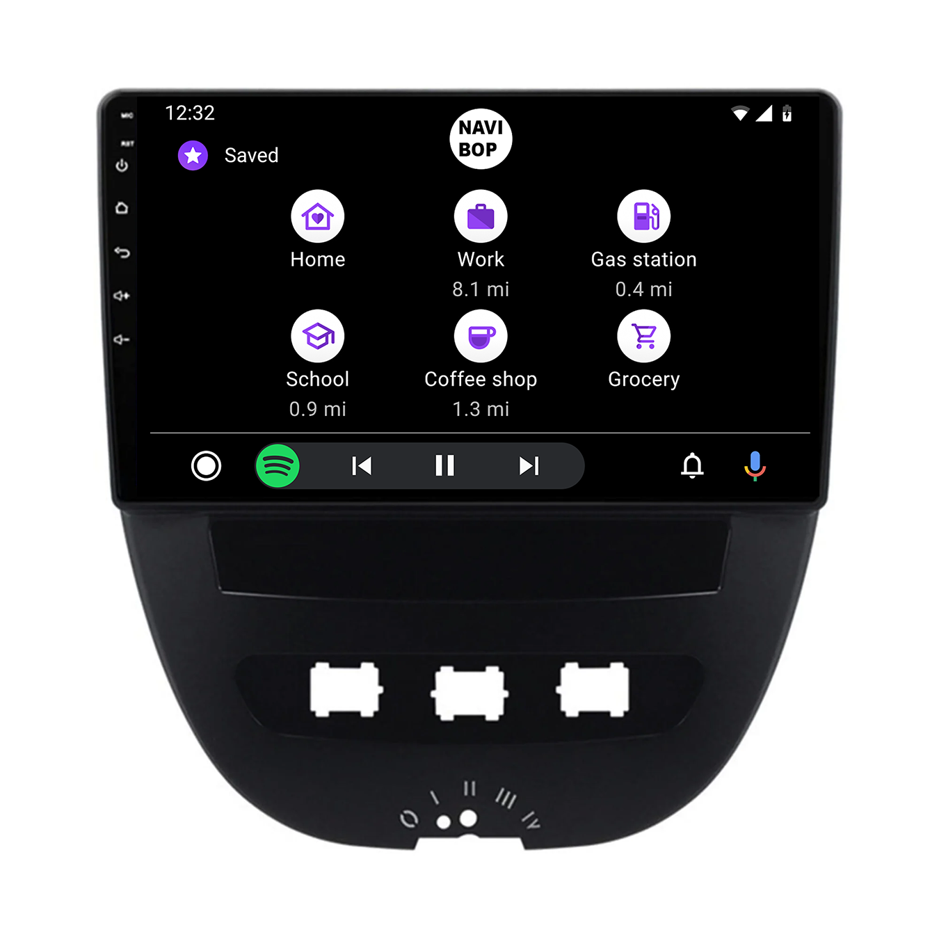 Peugeot 107 | Autoradio | 2005 t/m 2014 | Android 14 | Apple CarPlay & Android Auto