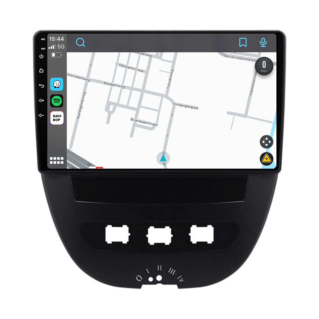 Peugeot 107 | Autoradio | 2005 t/m 2014 | Android 14 | Apple CarPlay & Android Auto