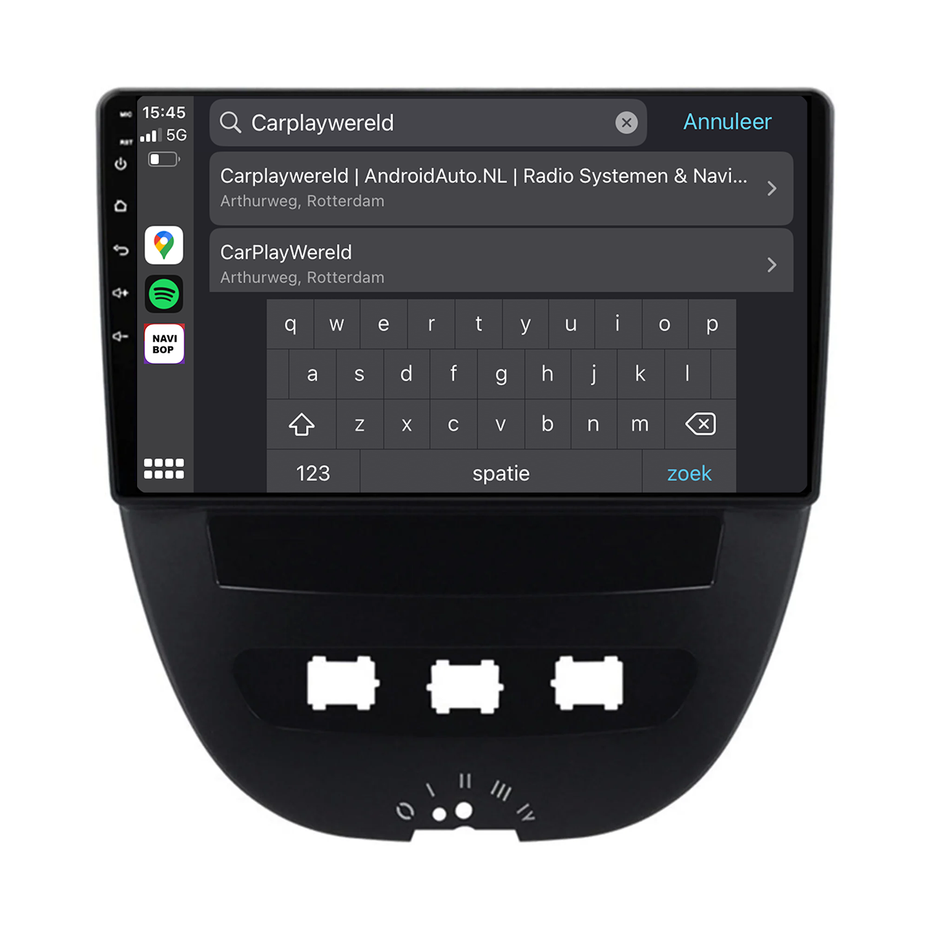 Peugeot 107 | Autoradio | 2005 t/m 2014 | Android 14 | Apple CarPlay & Android Auto
