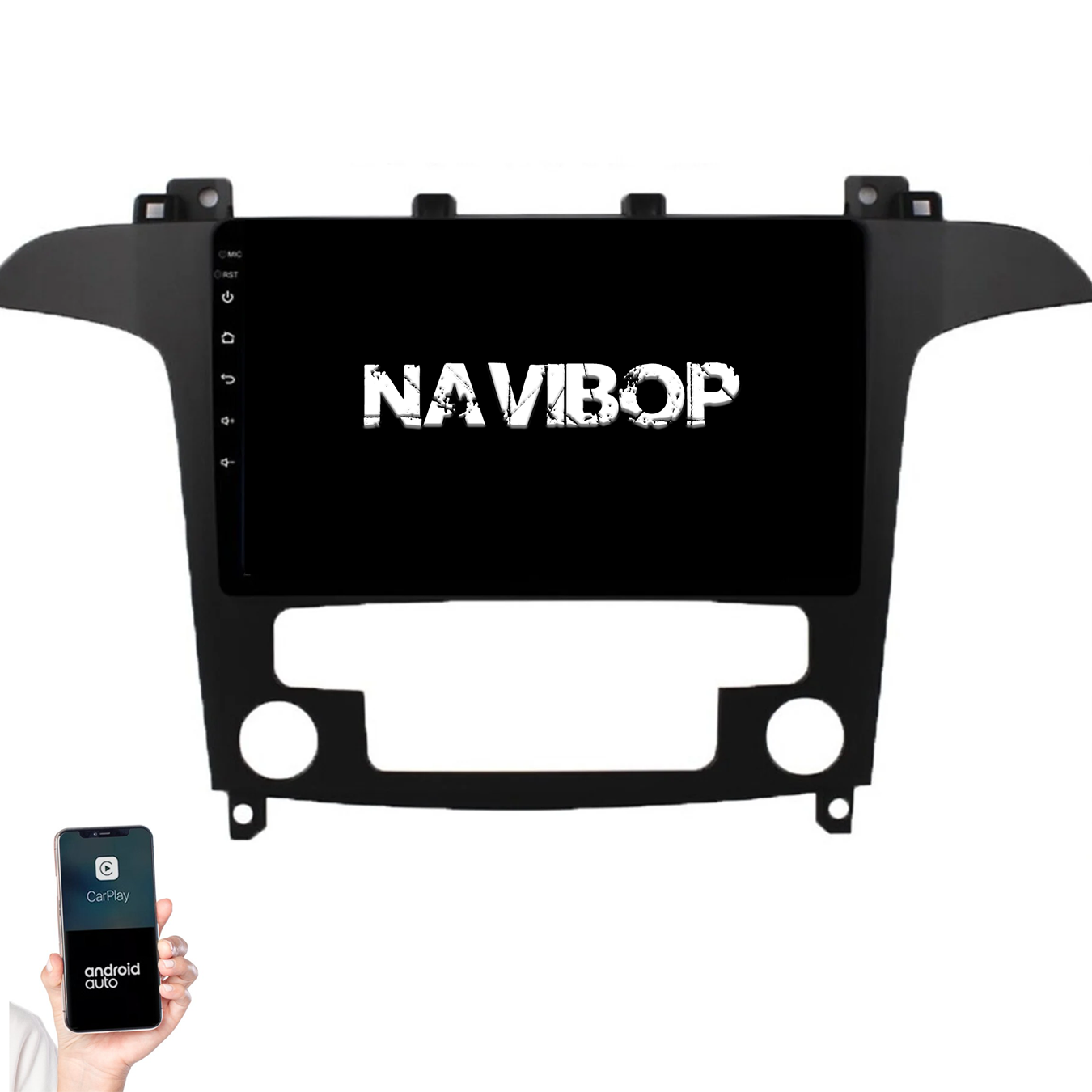 Ford S-Max | Autoradio | 2006 t/m 2015 | Android 14 | Apple CarPlay & Android Auto