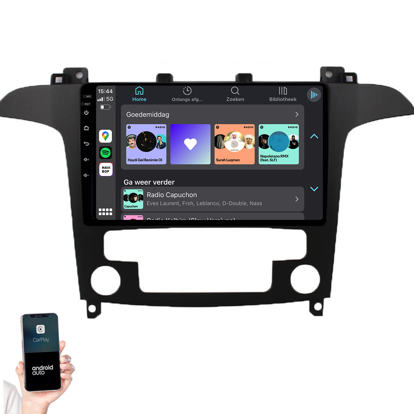 Ford S-Max | Autoradio | 2006 t/m 2015 | Android 14 | Apple CarPlay & Android Auto
