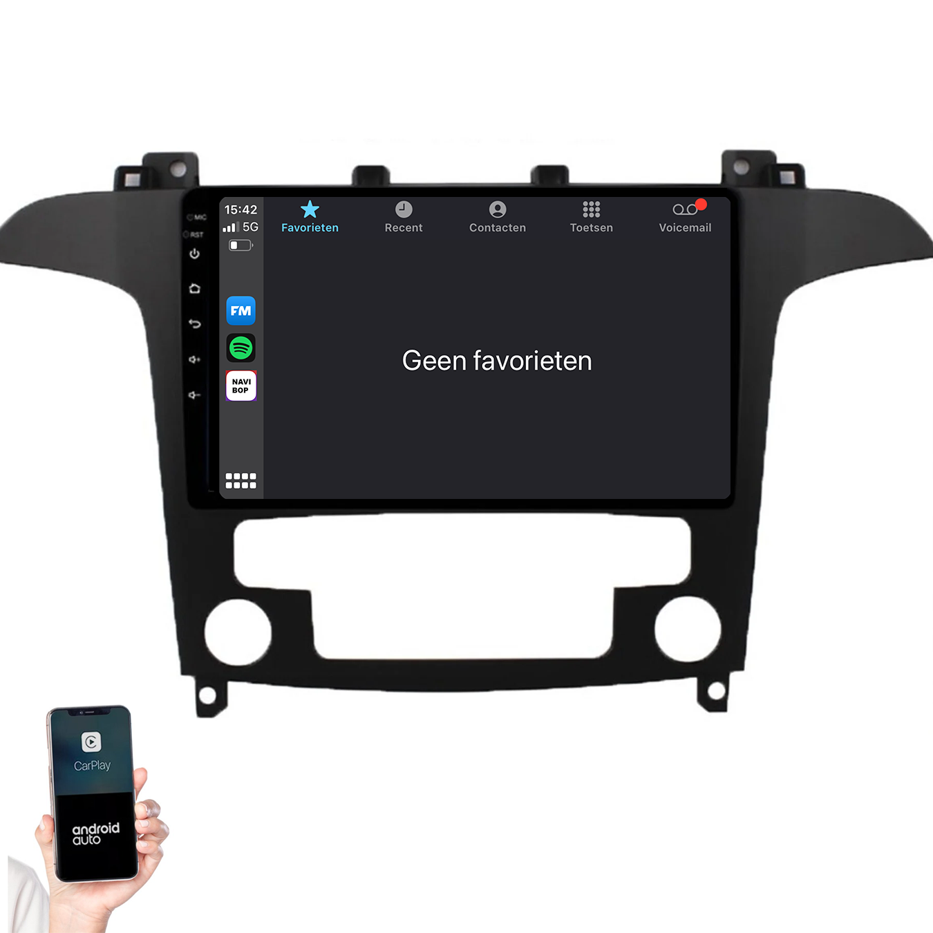 Ford S-Max | Autoradio | 2006 t/m 2015 | Android 14 | Apple CarPlay & Android Auto