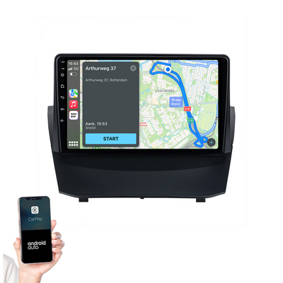 Ford Fiesta | Autoradio | 2009 t/m 2017 | Android 14 | Apple CarPlay & Android Auto - autoradio