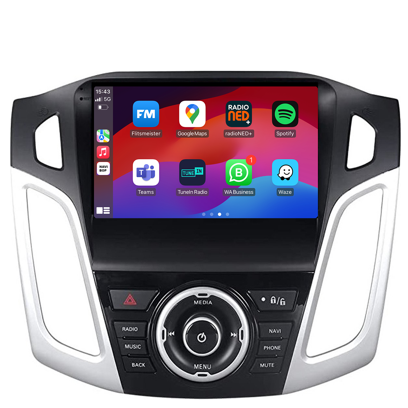 Ford Focus | Autoradio | 2011 t/m 2019 | Android 14 | Apple CarPlay & Android Auto