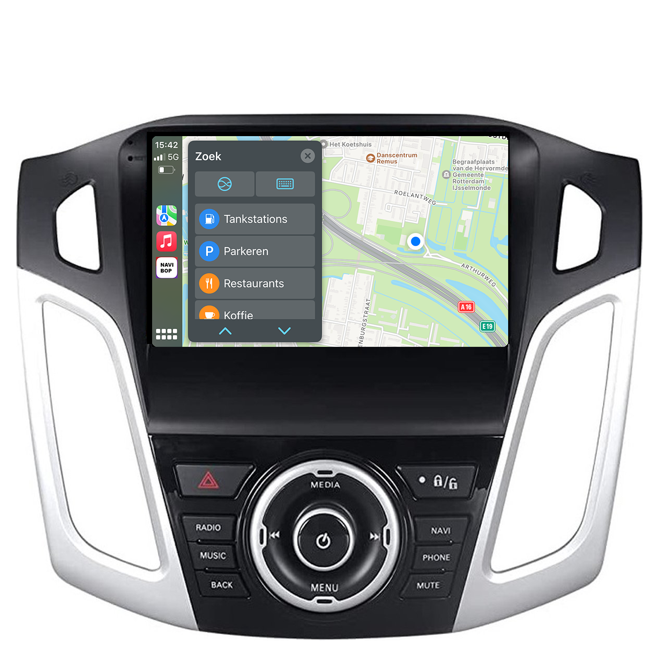 Ford Focus | Autoradio | 2011 t/m 2019 | Android 14 | Apple CarPlay & Android Auto