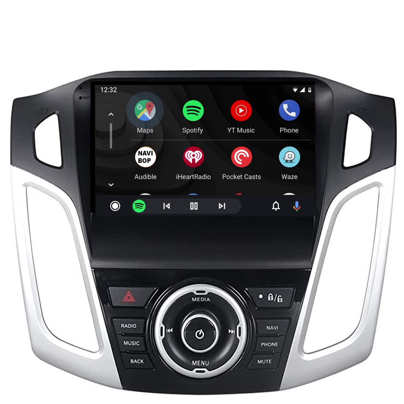 Ford Focus | Autoradio | 2011 t/m 2019 | Android 14 | Apple CarPlay & Android Auto