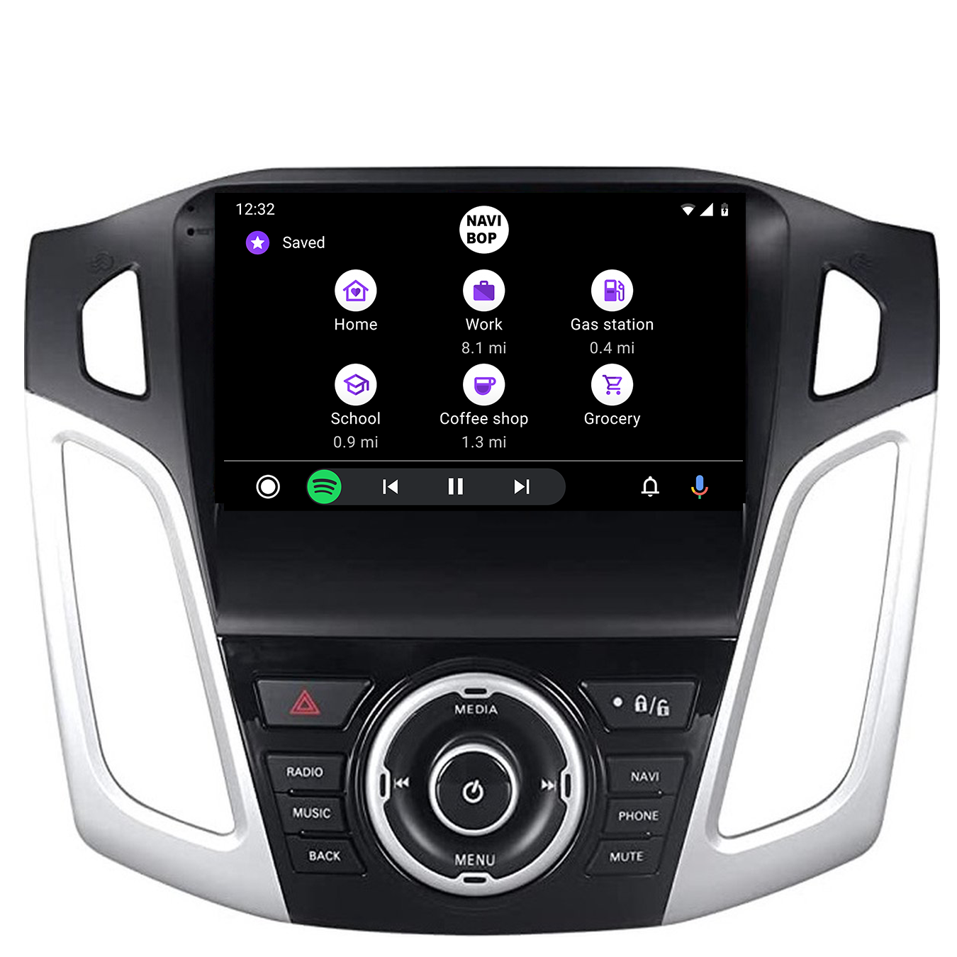 Ford Focus | Autoradio | 2011 t/m 2019 | Android 14 | Apple CarPlay & Android Auto