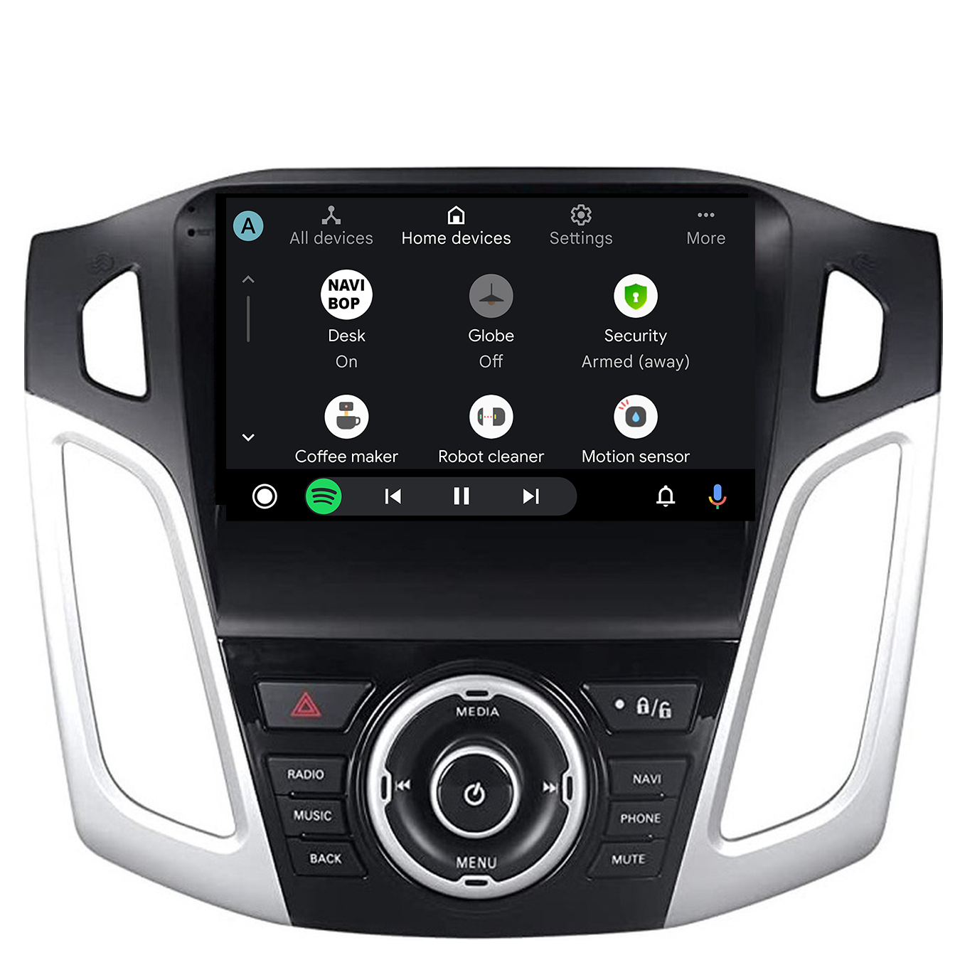 Ford Focus | Autoradio | 2011 t/m 2019 | Android 14 | Apple CarPlay & Android Auto
