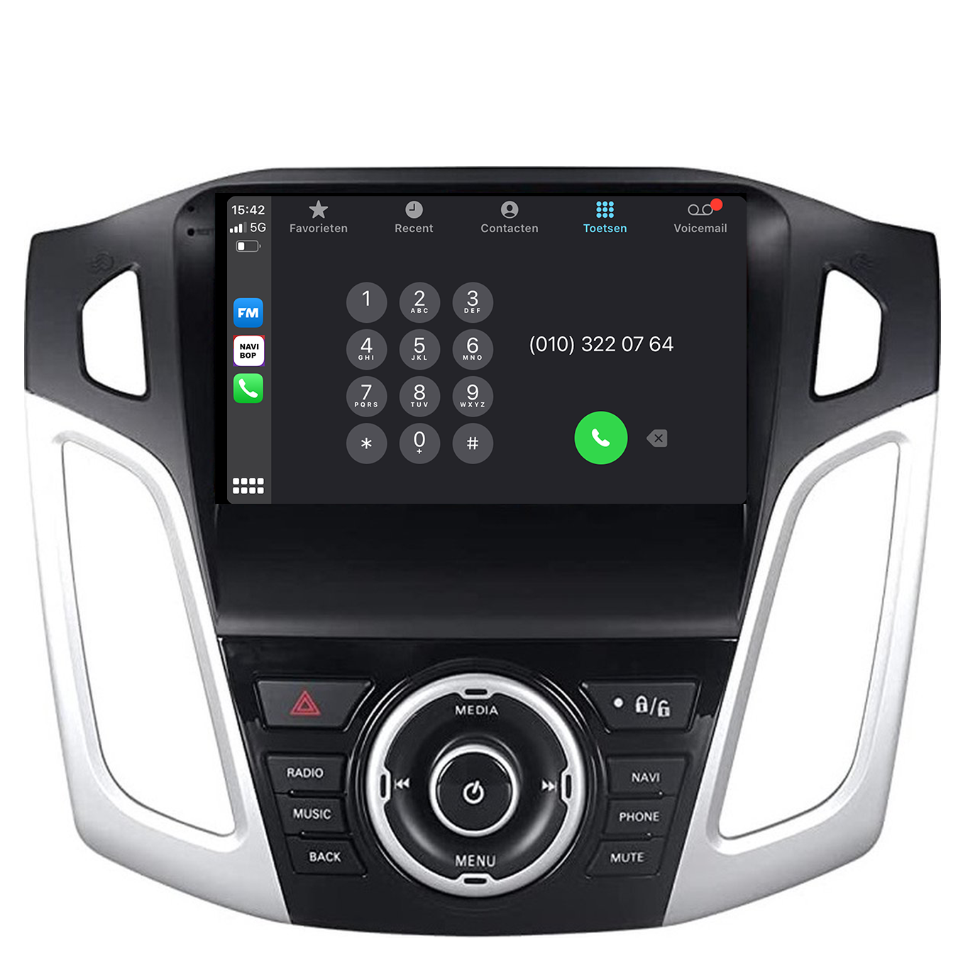 Ford Focus | Autoradio | 2011 t/m 2019 | Android 14 | Apple CarPlay & Android Auto