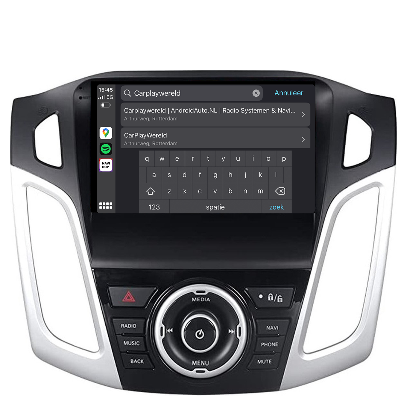 Ford Focus | Autoradio | 2011 t/m 2019 | Android 14 | Apple CarPlay & Android Auto