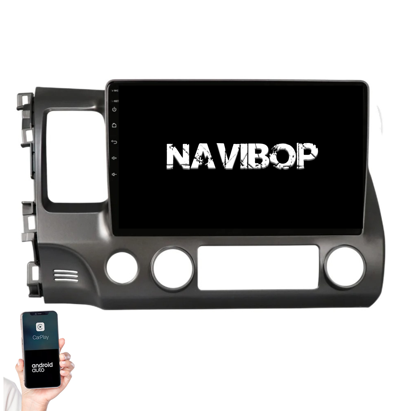 Honda Civic | Autoradio | 2007 t/m 2011 | Android 14 | Apple CarPlay & Android Auto