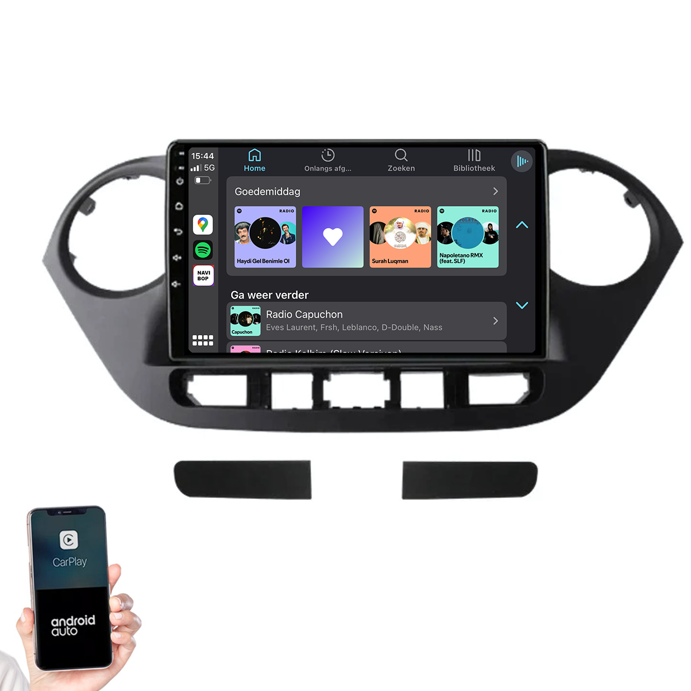 Hyundai I10 | Autoradio | 2014 t/m 2017 | Android 14 | Apple CarPlay & Android Auto