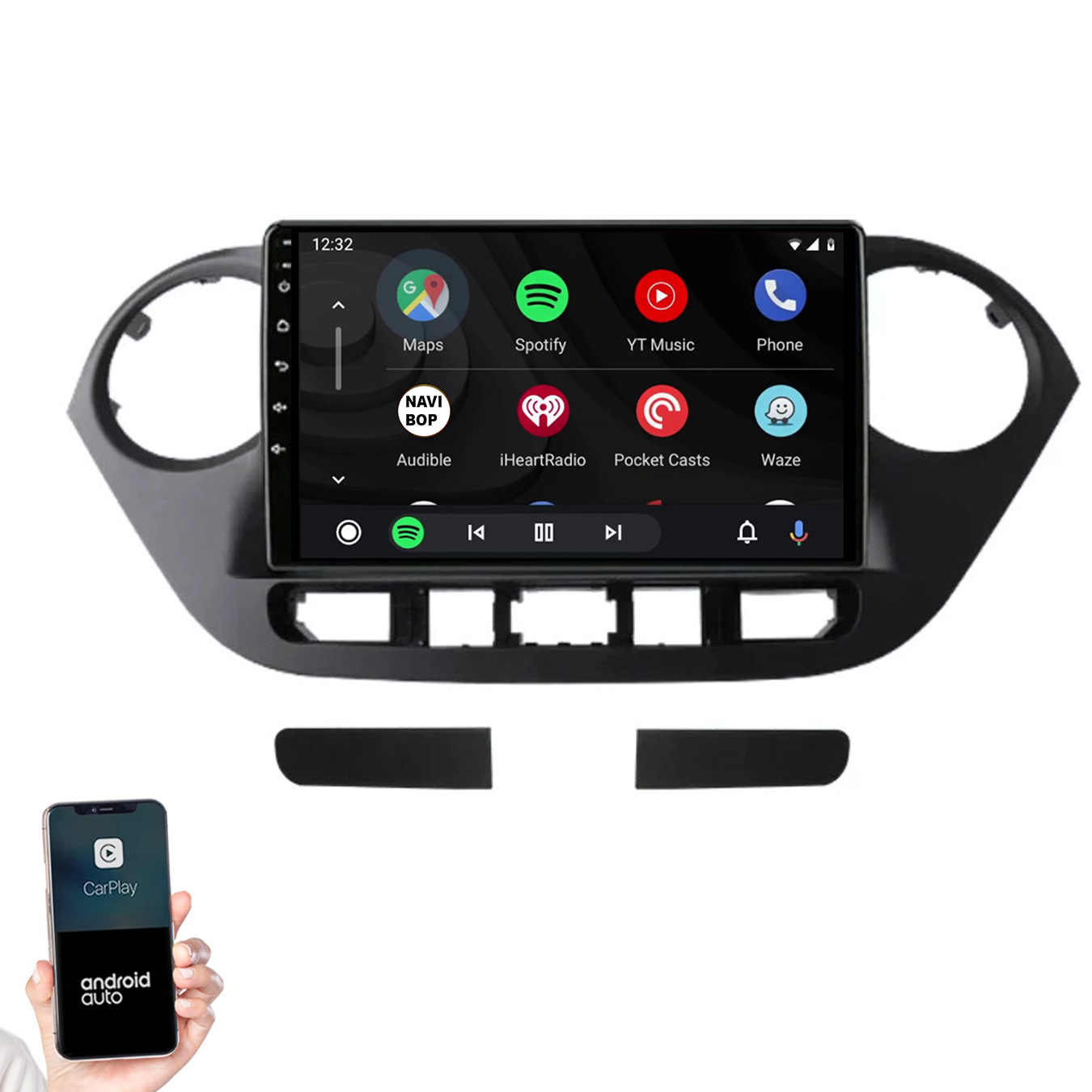 Hyundai I10 | Autoradio | 2014 t/m 2017 | Android 14 | Apple CarPlay & Android Auto