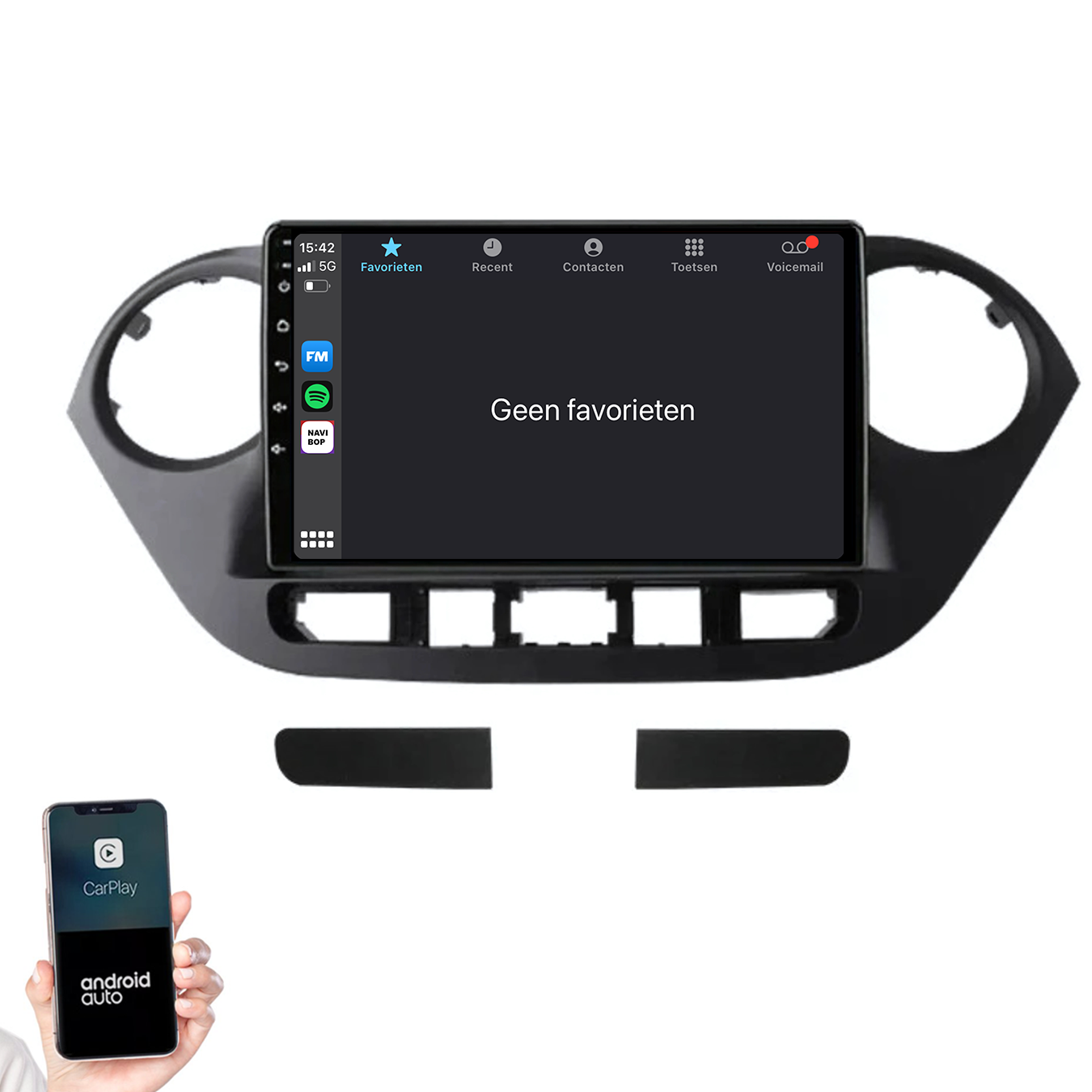 Hyundai I10 | Autoradio | 2014 t/m 2017 | Android 14 | Apple CarPlay & Android Auto