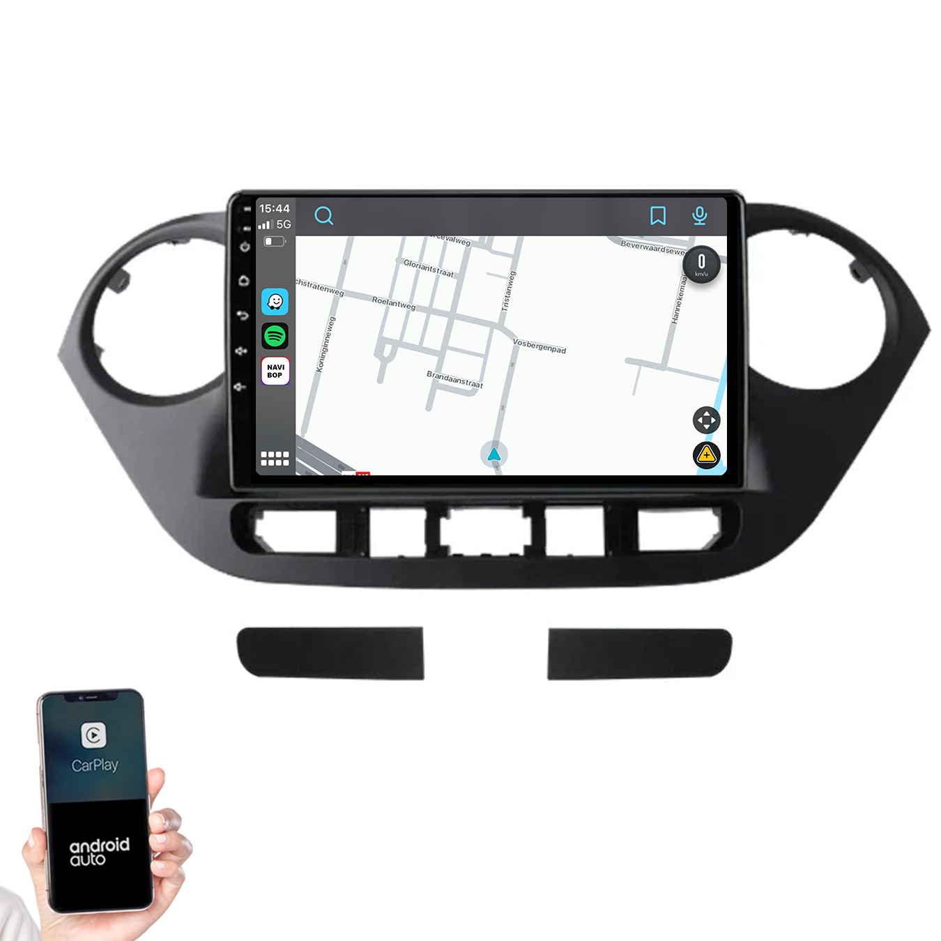 Hyundai I10 | Autoradio | 2014 t/m 2017 | Android 14 | Apple CarPlay & Android Auto