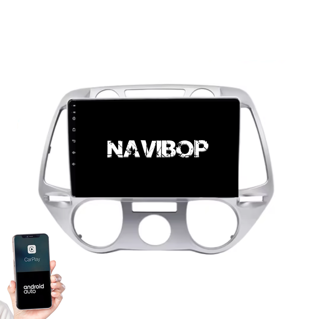 Hyundai I20 | Autoradio | 2008 t/m 2014 | Android 14 | Apple CarPlay & Android Auto