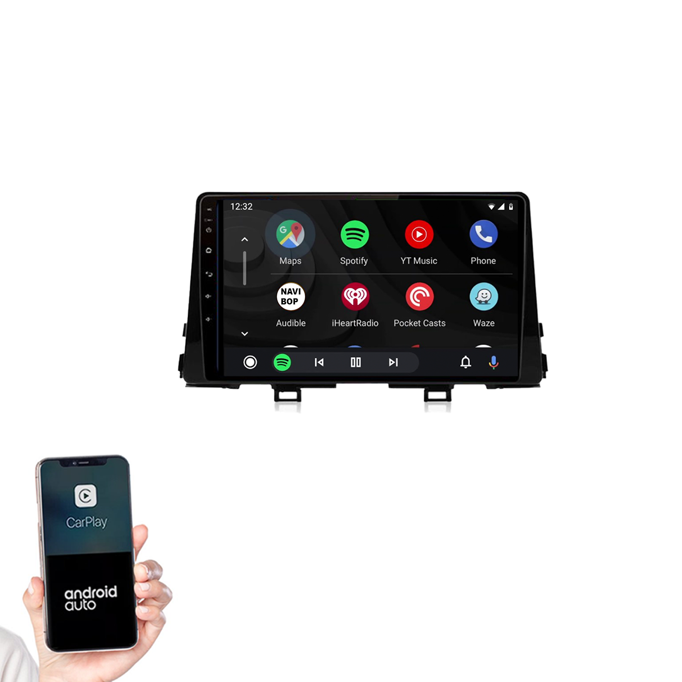 Kia Picanto | Autoradio |2017 t/m 2020 | Android 14 | Apple CarPlay & Android Auto