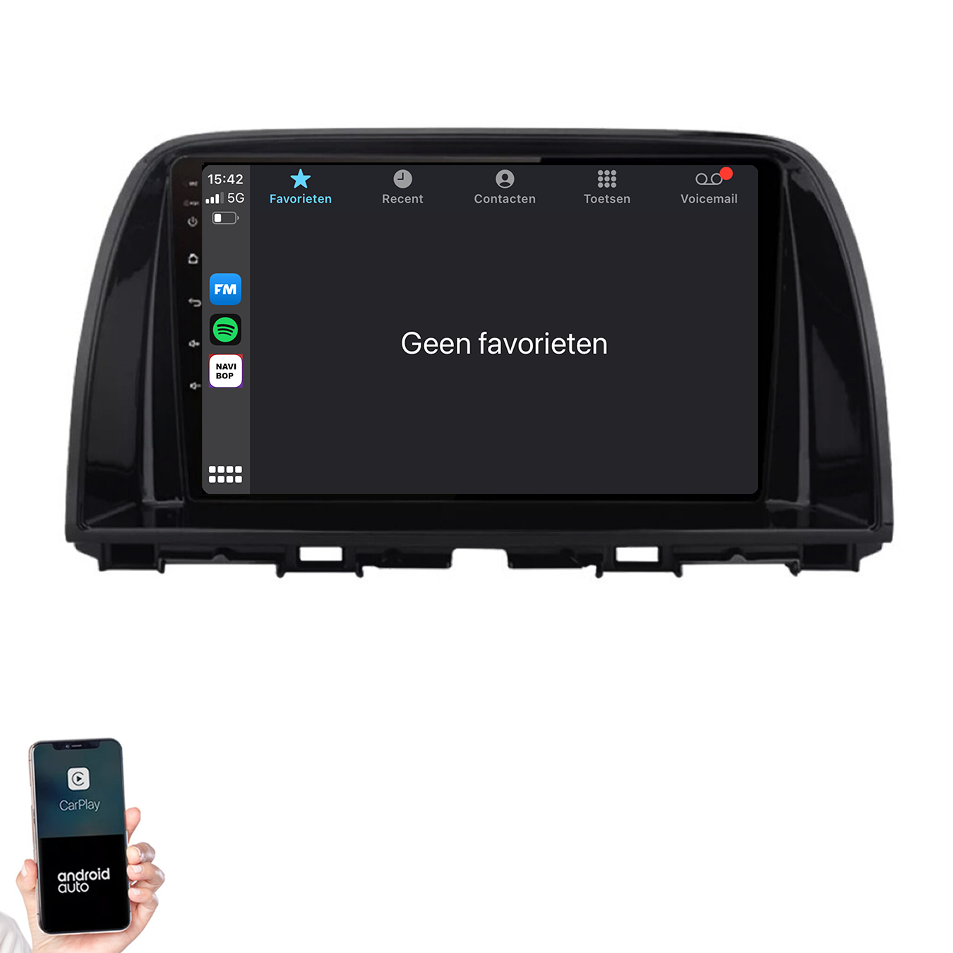 Mazda CX-5 | Autoradio | 2012 t/m 2015 | Android 14 | Apple CarPlay & Android Auto